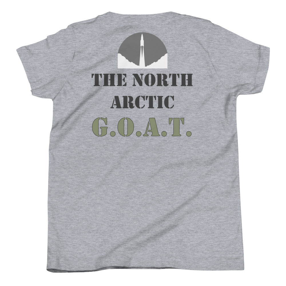 The North Arctic GOAT Youth Short Sleeve T-Shirt