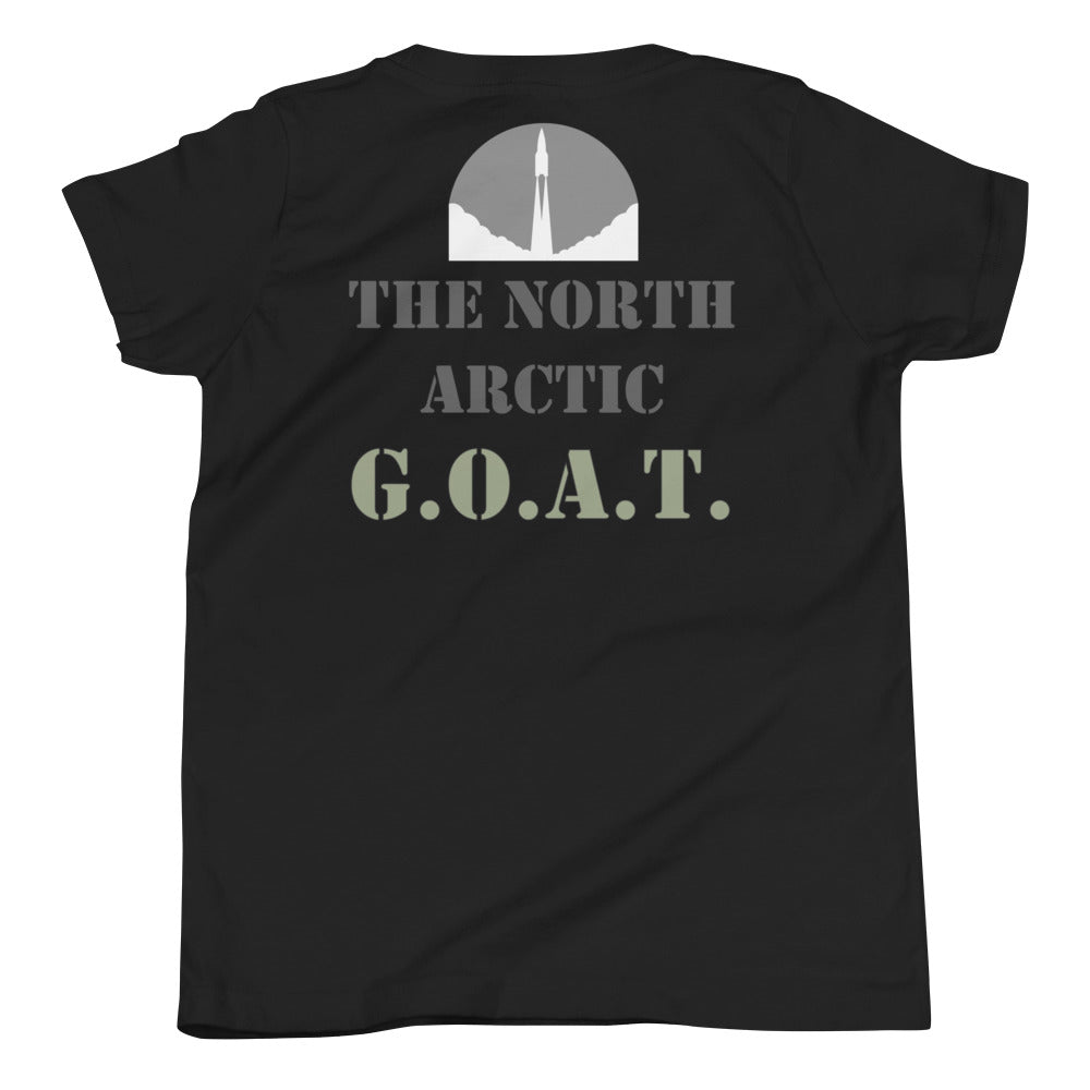 The North Arctic GOAT Youth Short Sleeve T-Shirt